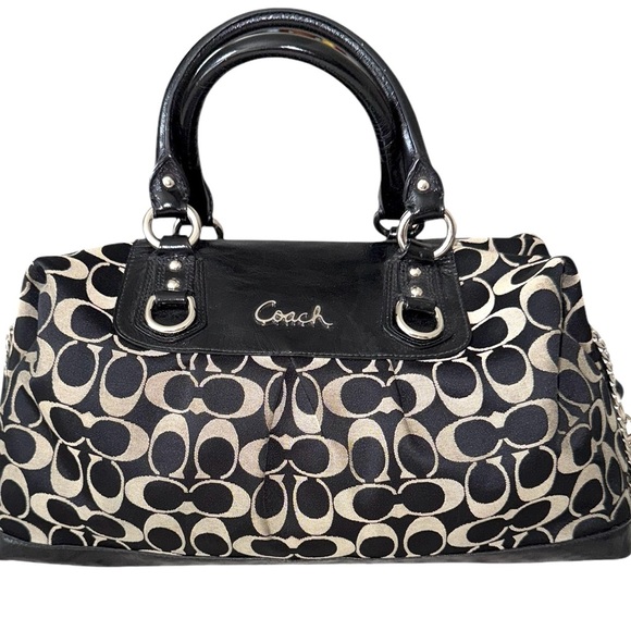 Coach Handbags - Coach Ashley Signature Satchel Bag